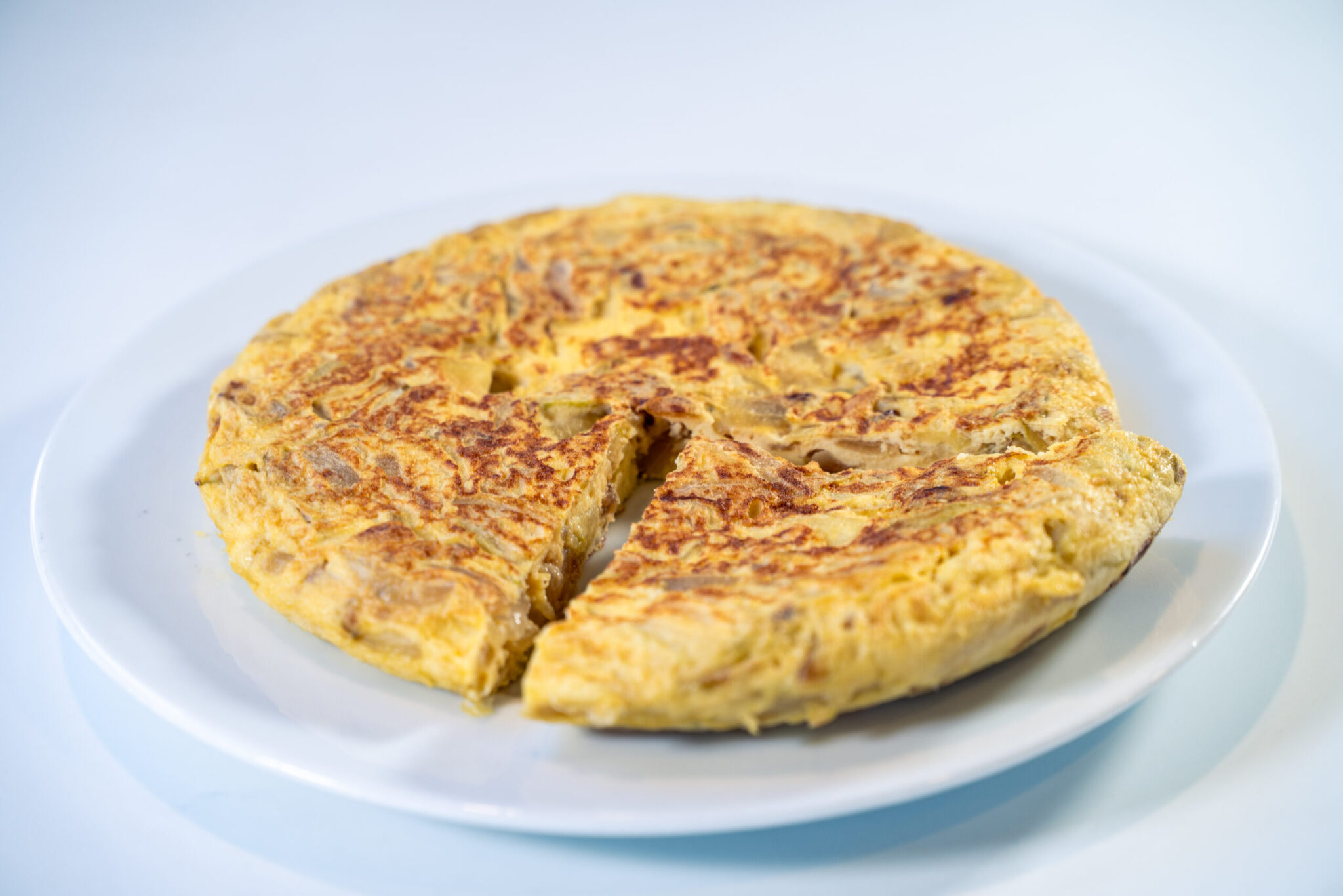 Tortilla de patatas no frita Tortilla de patatas no frita